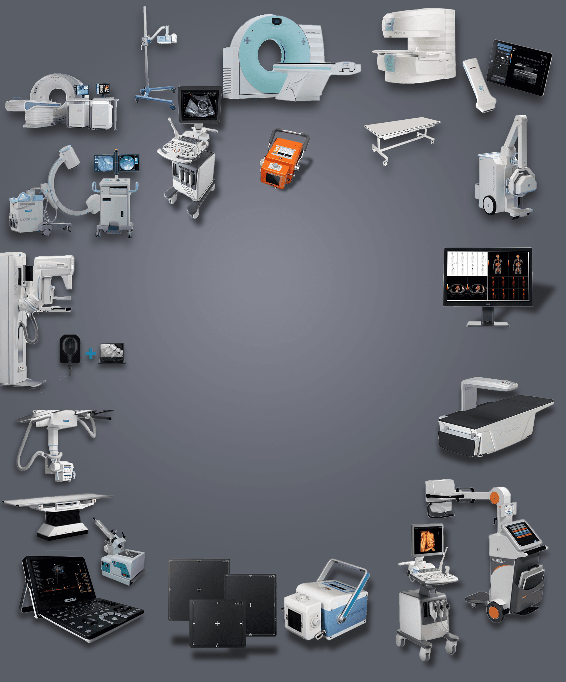 Fondo para Dispositivos de Diagnóstico y Radiológicos